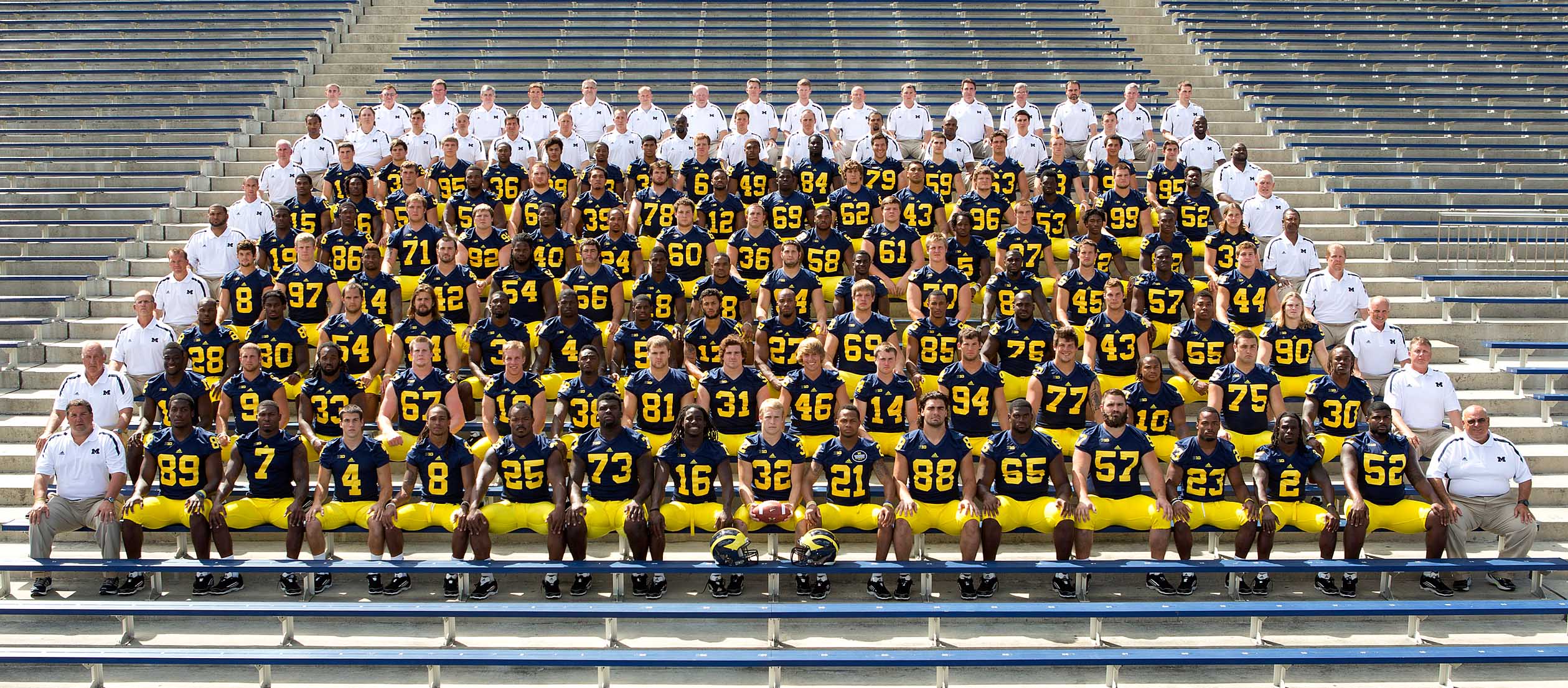 2012 Michigan Football Team | bigbluefootballhistory.com